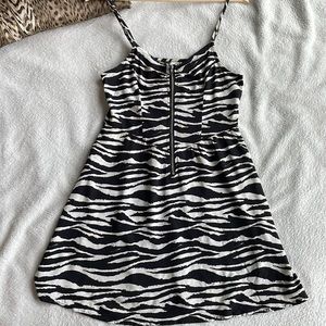 H&M Zebra Print Dress